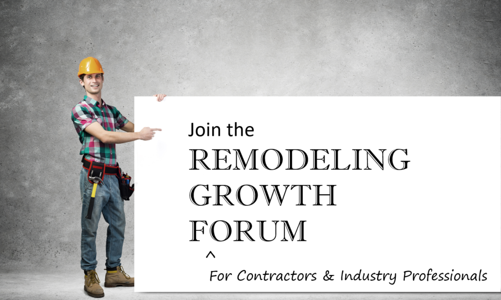 Remodeling Growth Forum 