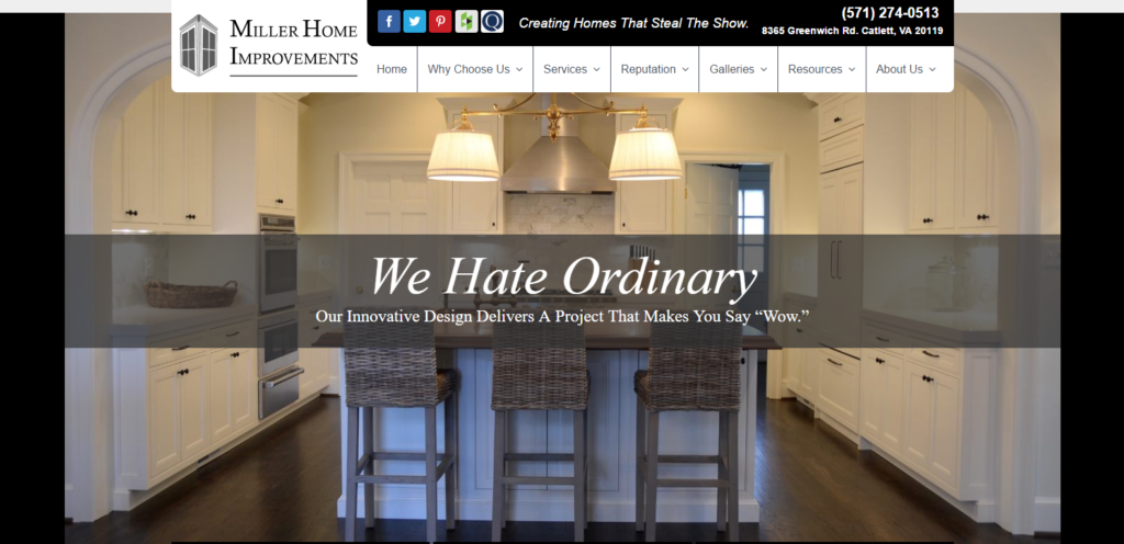 miller home improvements - we hate ordinary